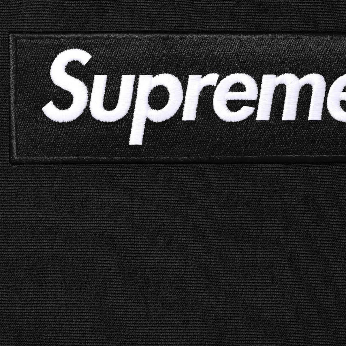 Supreme Box Logo Hooded Sweatshirt Black (FW25)