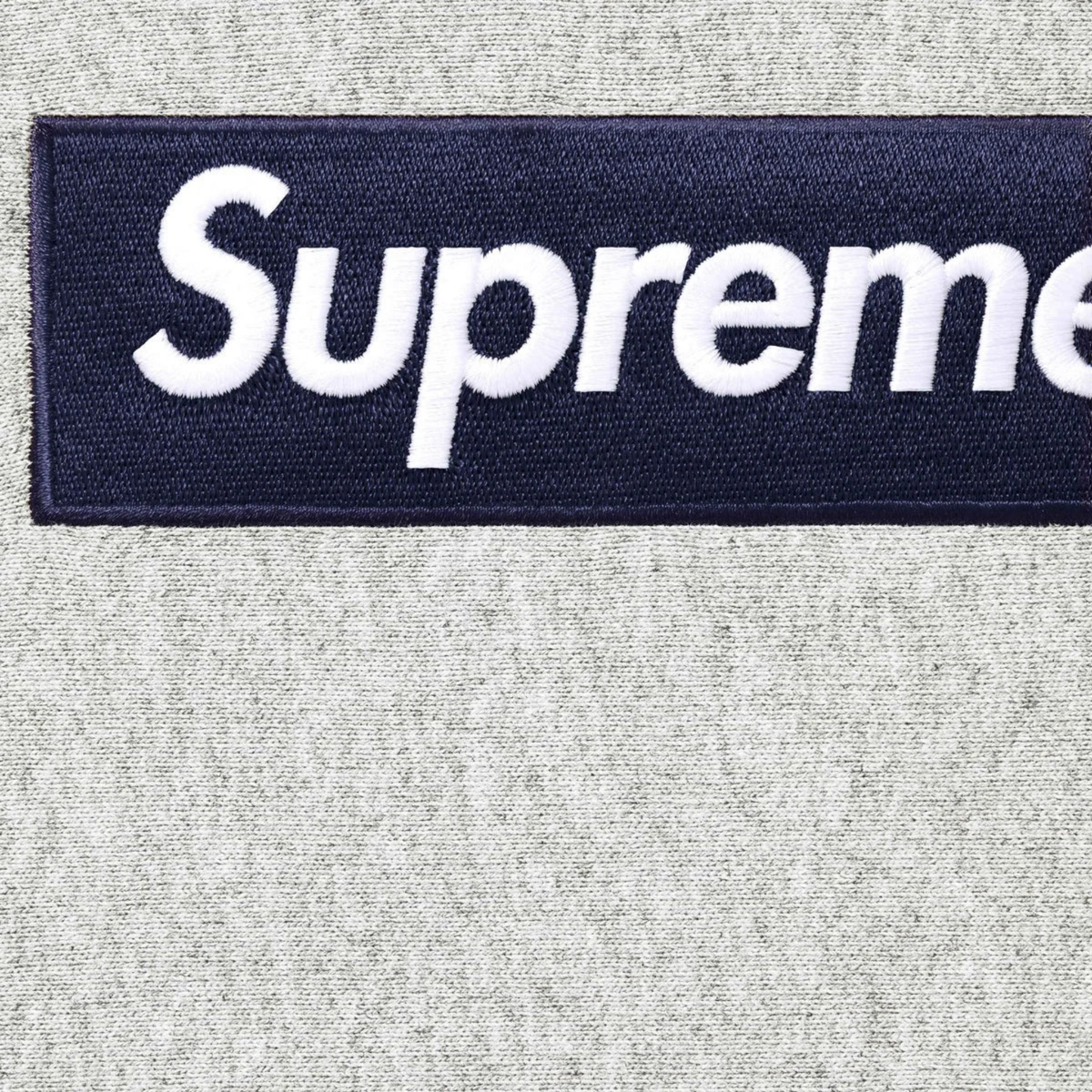 Supreme Box Logo Hooded Sweatshirt Heather Grey (FW25)