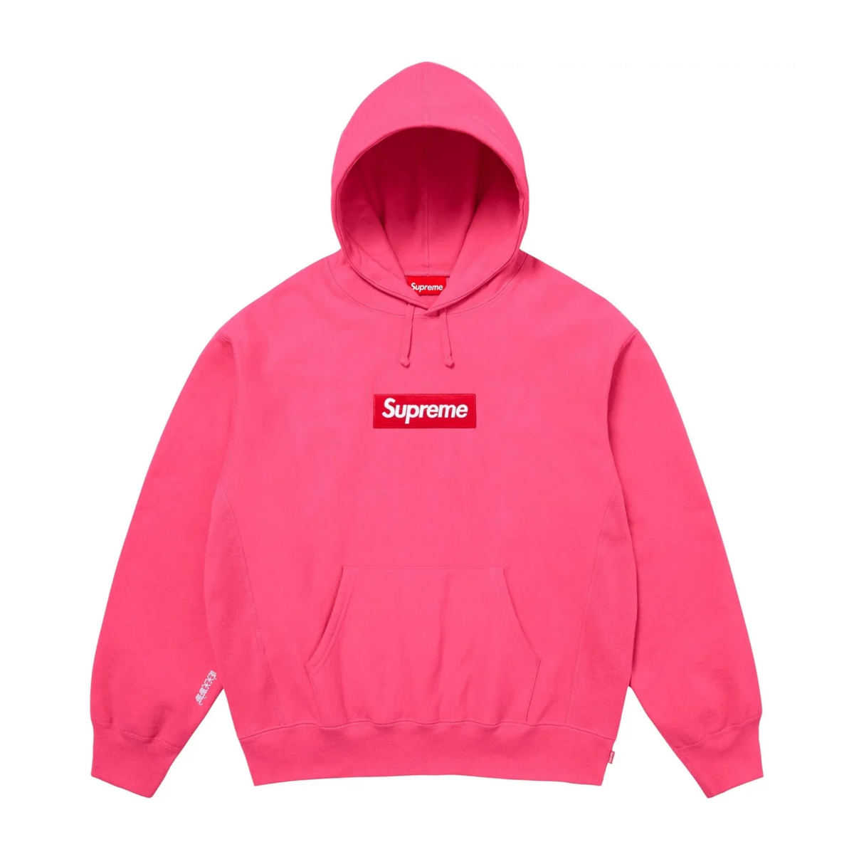 Supreme Box Logo Hooded Sweatshirt Magenta (FW25)