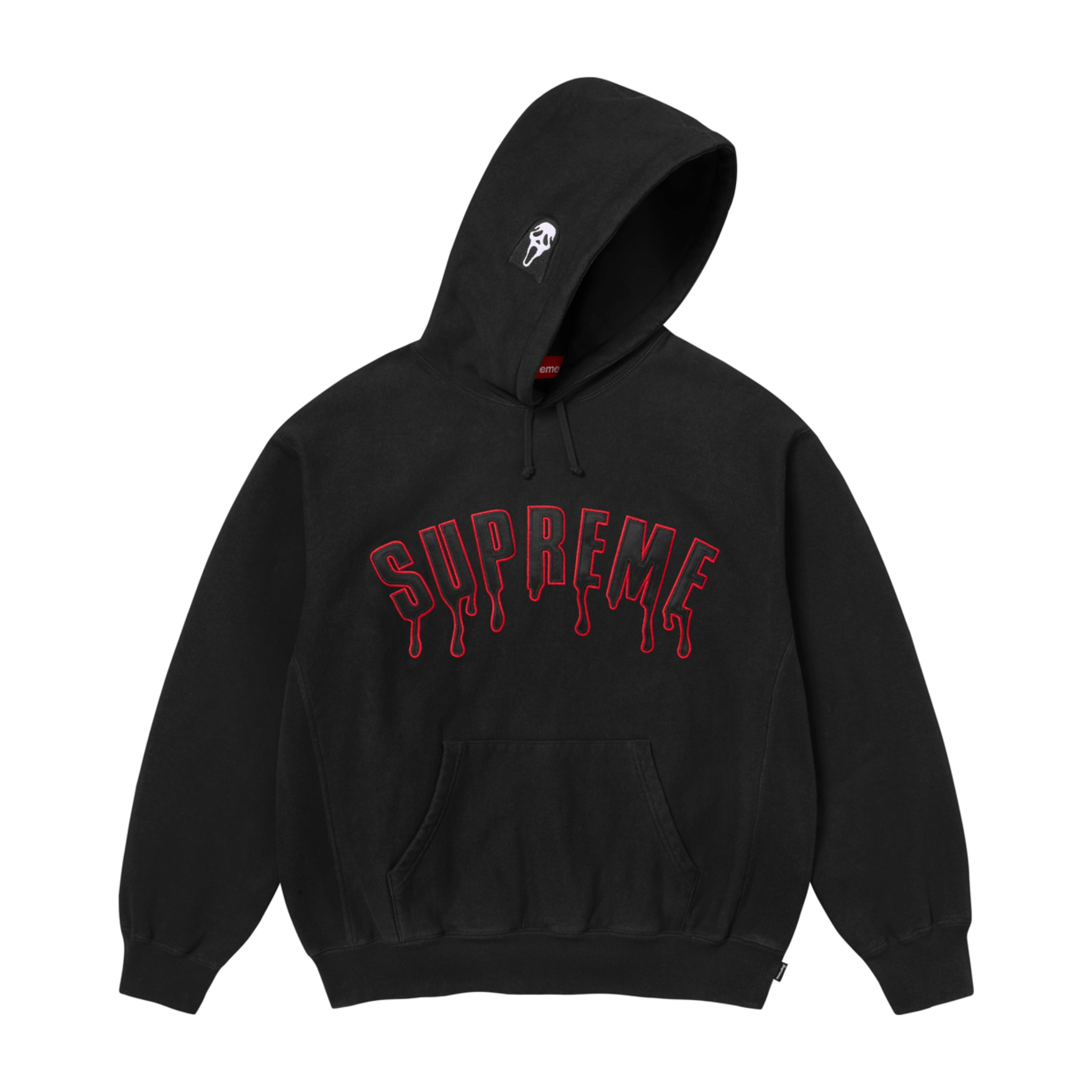 Supreme Ghostface Arc Hooded Sweatshirt Black