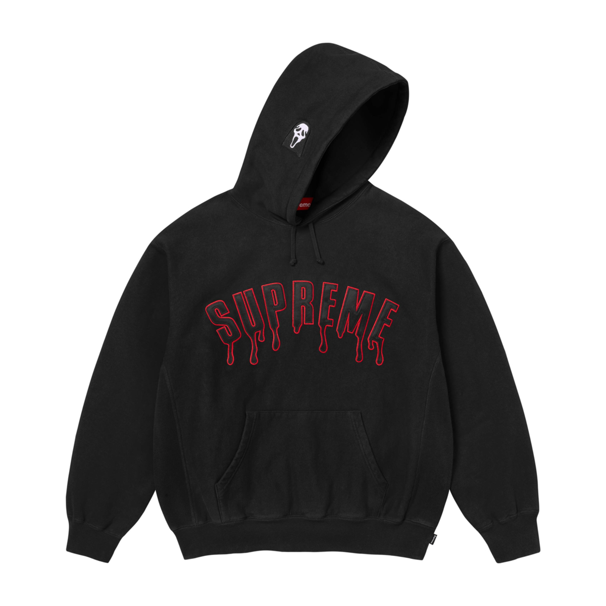 Supreme Ghostface Arc Hooded Sweatshirt Black
