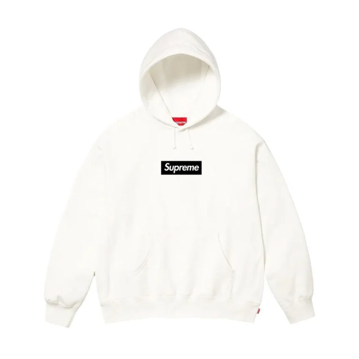 Supreme Paris Anniversary Box Logo Hoodie White