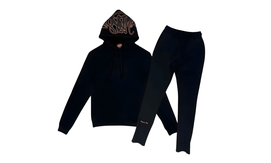 Syna World Central Cee OG Tracksuit Black Golden Rose