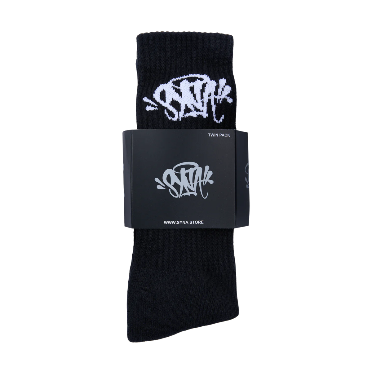 Syna World Central Cee 2PACK Skarpetki Black White