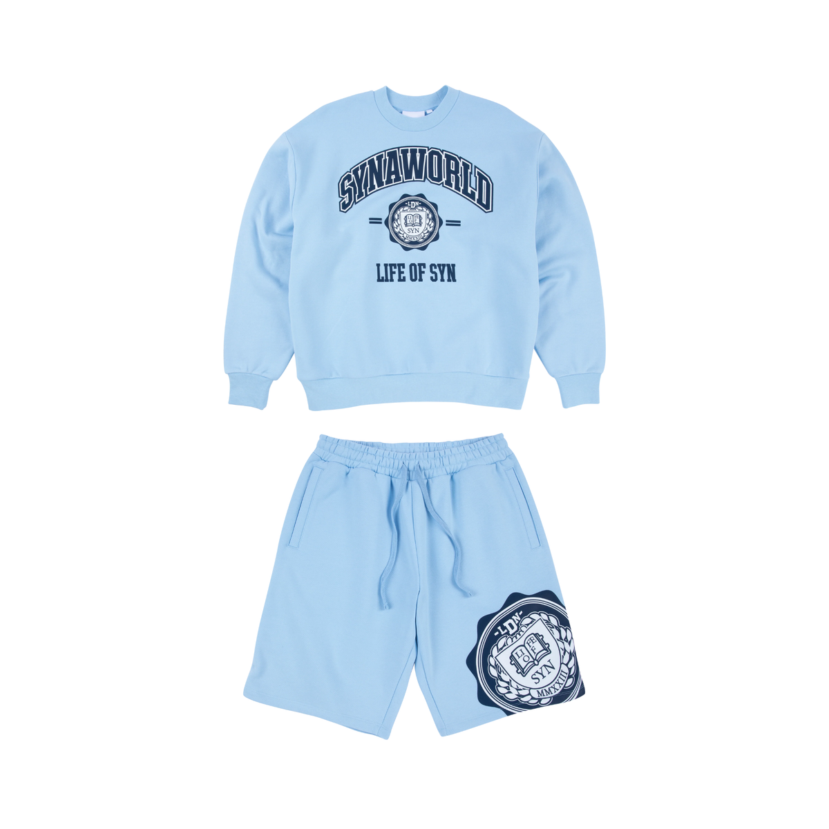 Syna World Central Cee College Crew Short Set