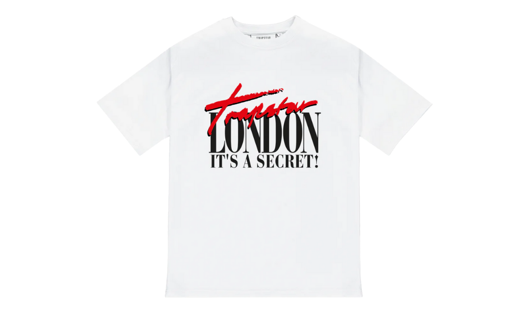 Trapstar London Tee - White Red