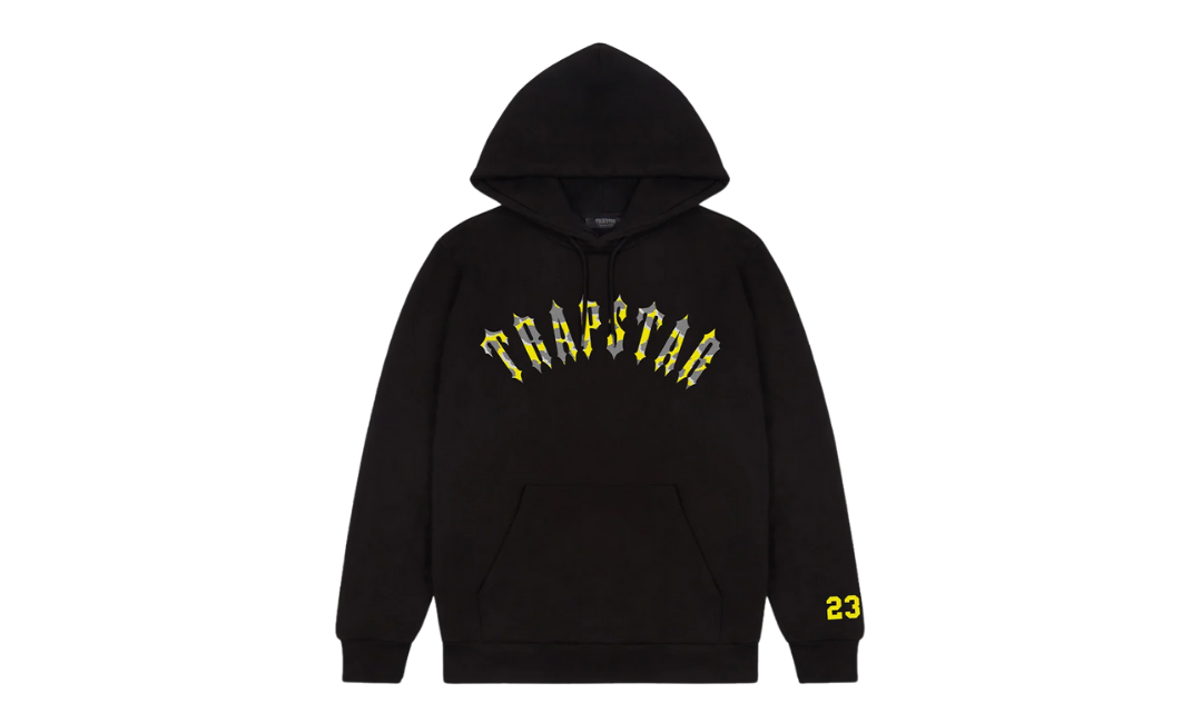 Trapstar X Central Cee Arch Hoodie Black