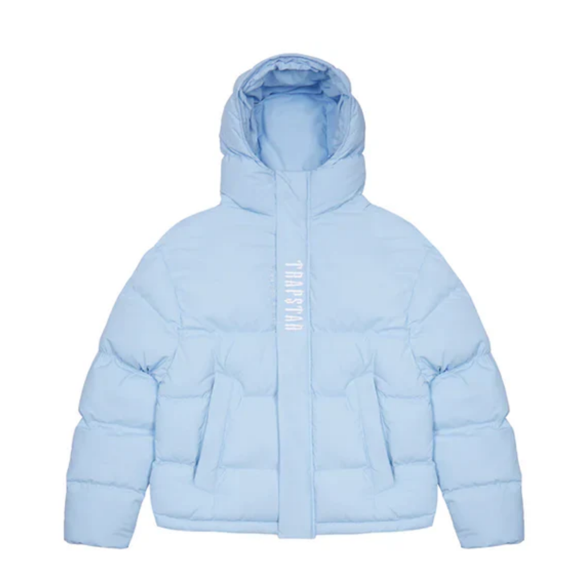Trapstar Decoded Hooded Puffer 2.0 Ice Blue