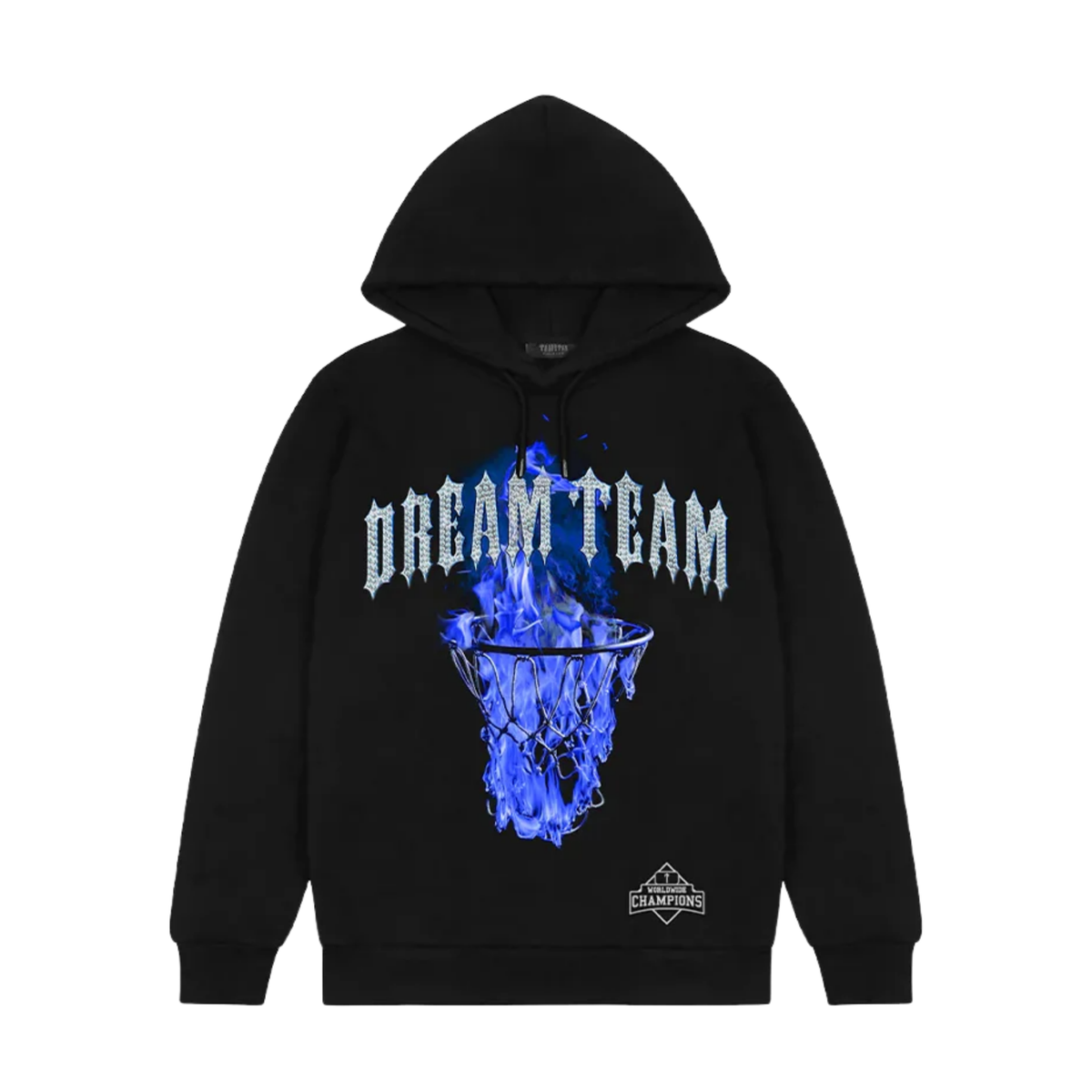 Trapstar Dream Team Hoodie Black Blue