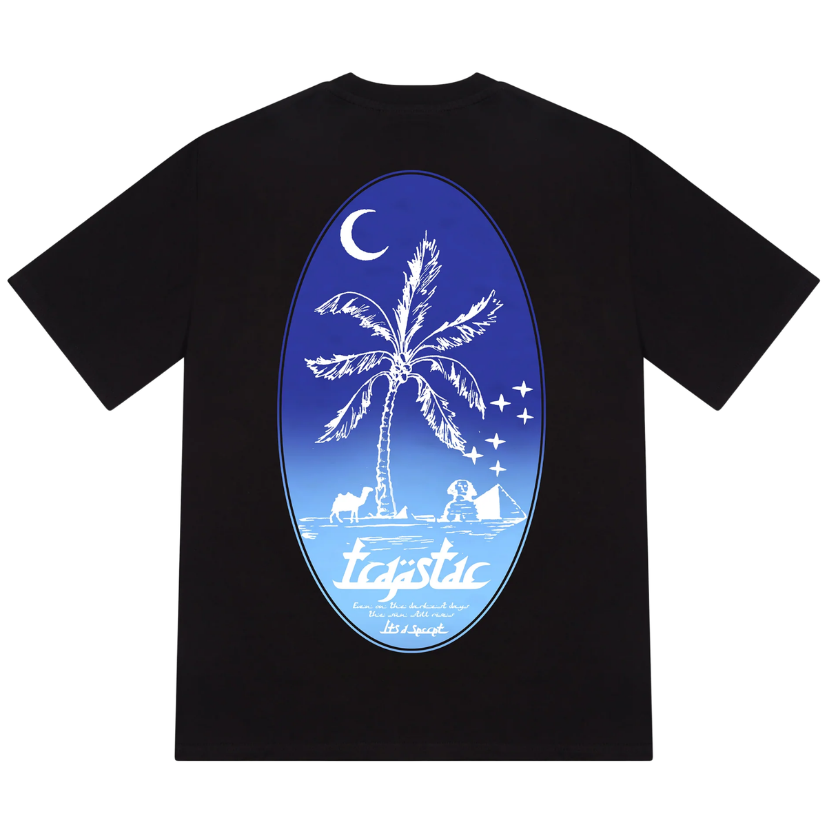 Trapstar Sun Will Rise Tee Black