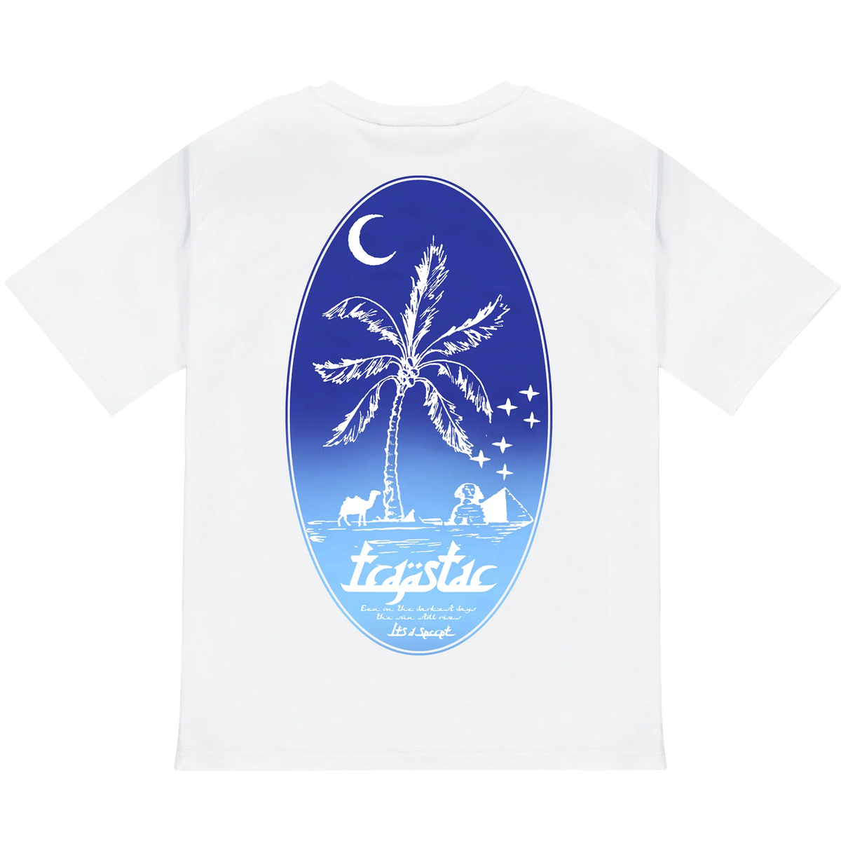 Trapstar Sun Will Rise Tee White