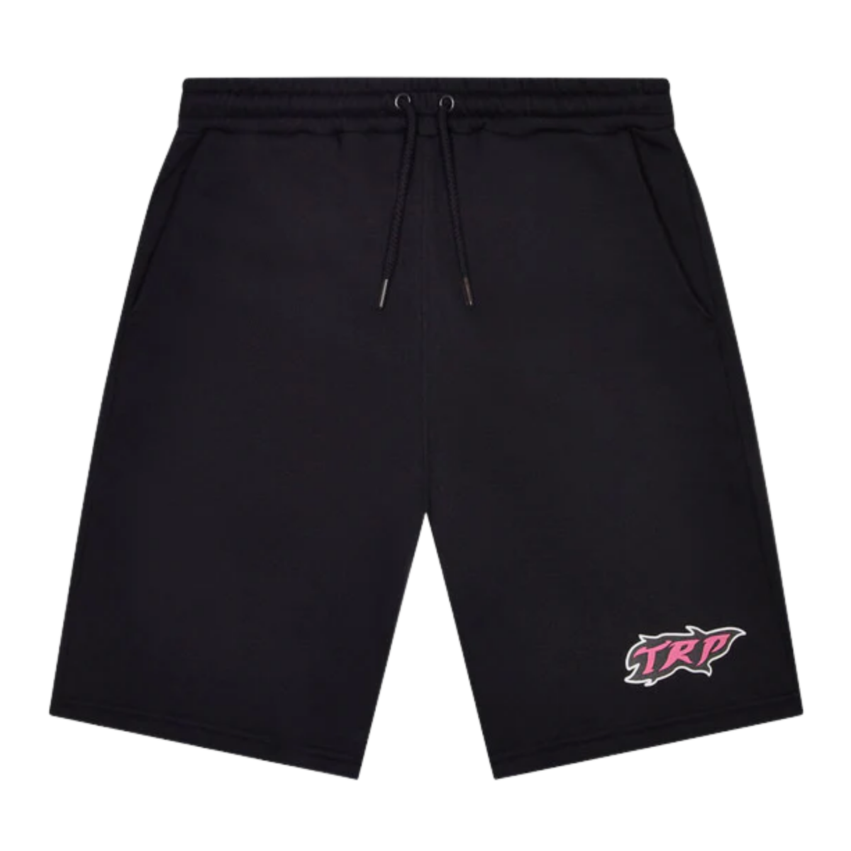 Trapstar TRP Flame Shorts Black Pink