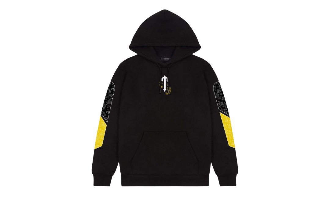 Trapstar x Central Cee Art of War 23 Paisley Hoodie Black