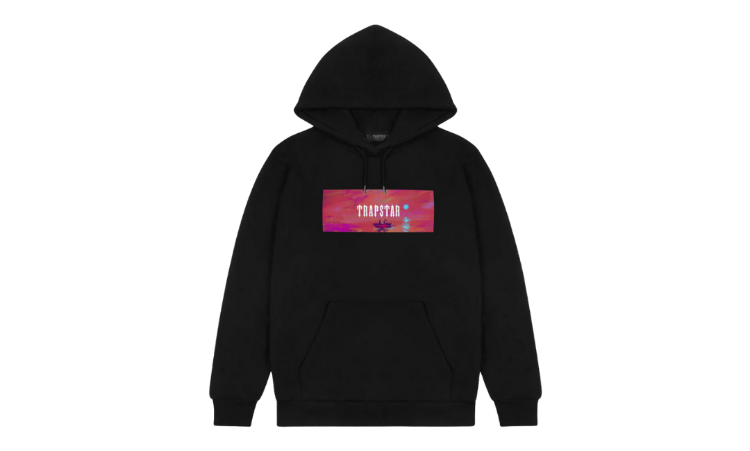 Trapstar x Dave Box Logo Hoodie Black