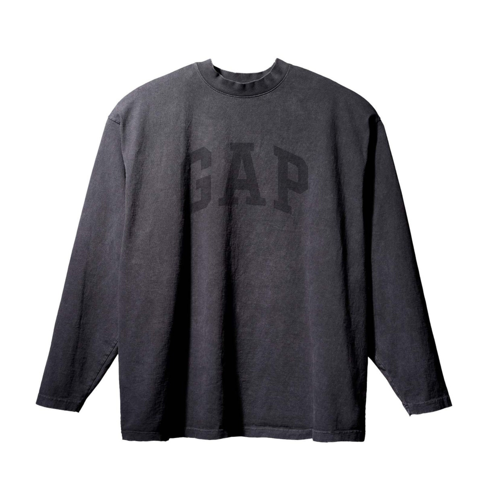 Yeezy Gap Balenciaga Dove Longsleeve Washed Black (Sample)