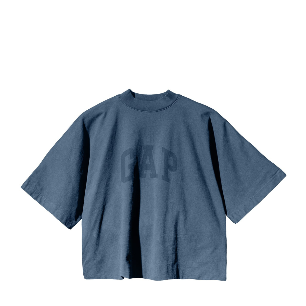 Yeezy Gap Balenciaga Dove No Seam Tee Dark Blue