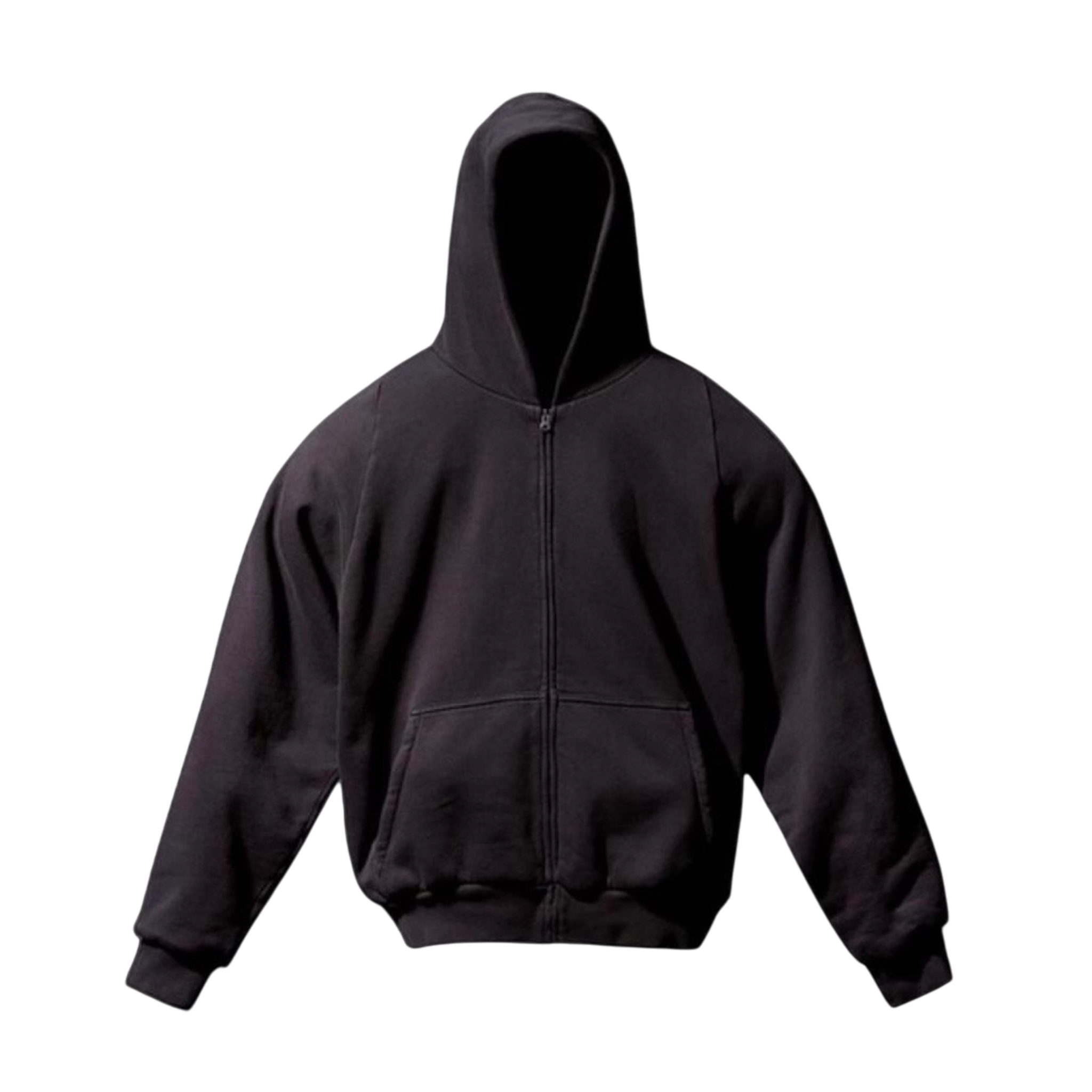 Yeezy Gap Jersey Zip Up Hoodie Black
