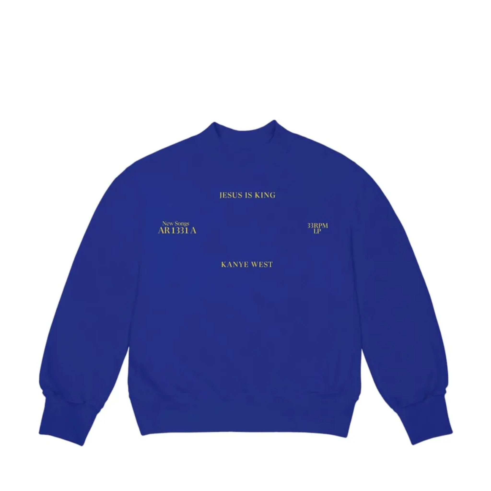 Yeezy Jesus Is King Album Crewneck