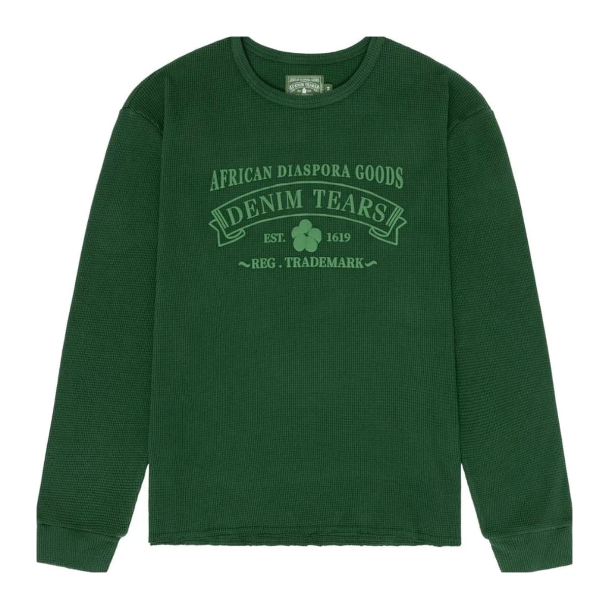 Longsleeve Denim Tears ADG Thermal Green