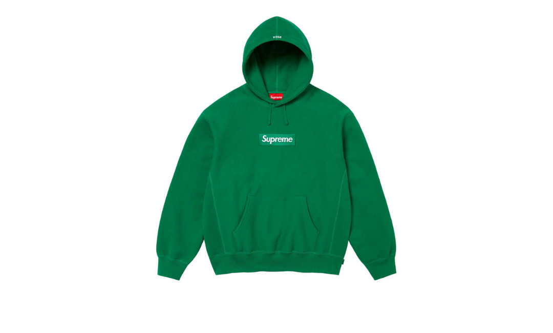 bluza-supreme-box-logo-green