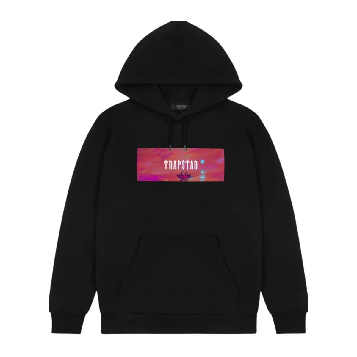 Bluza Trapstar Dave Box Logo Hoodie - Black