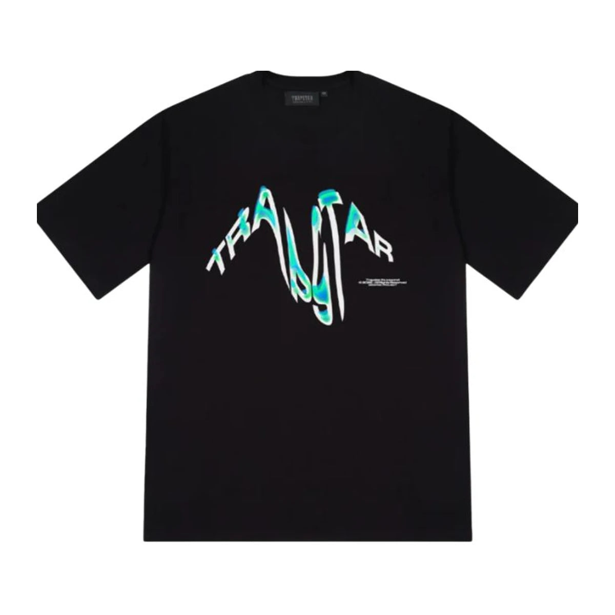 Koszulka Trapstar Distortion Tee Black/Teal