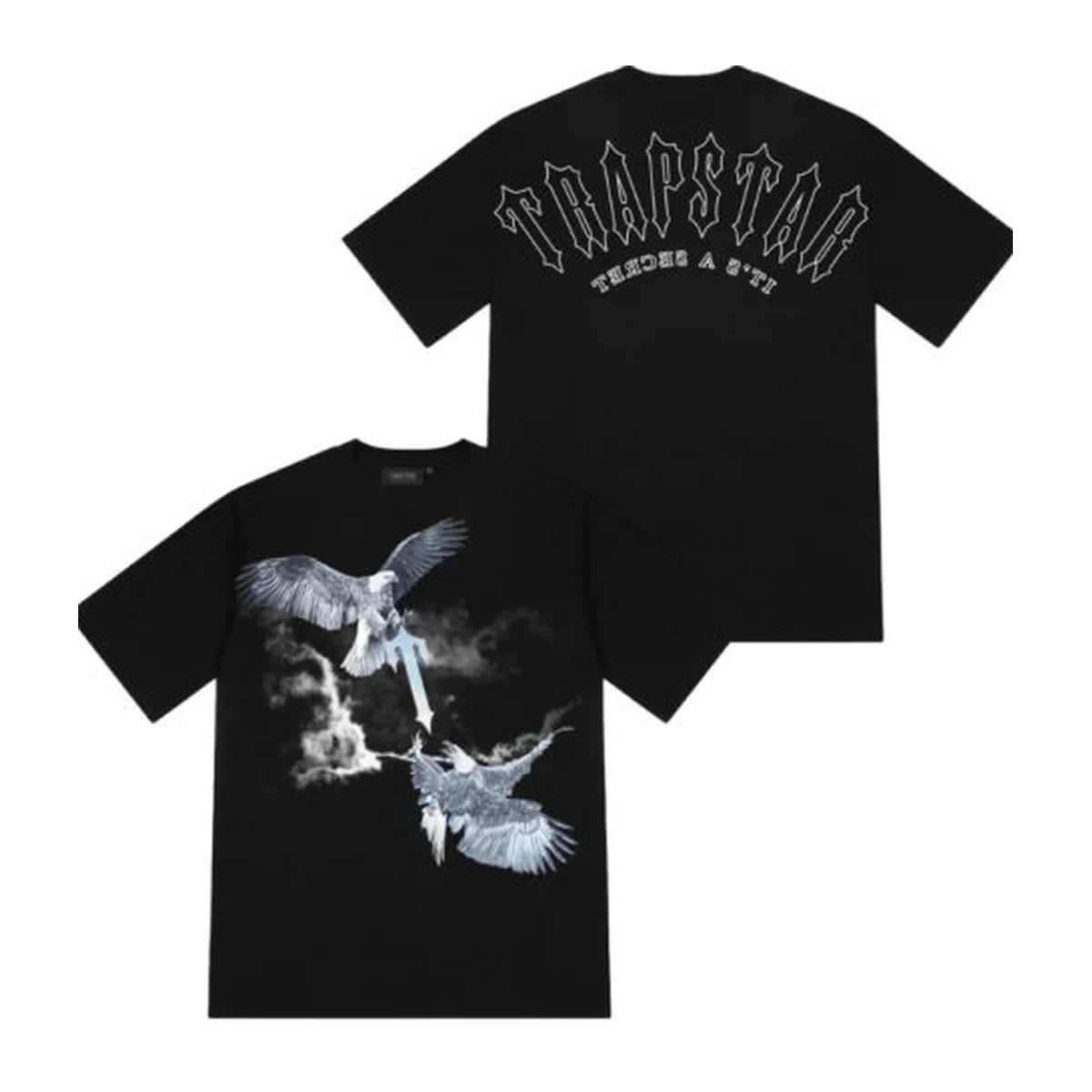 Koszulka Trapstar Flying Birds Tee - Black