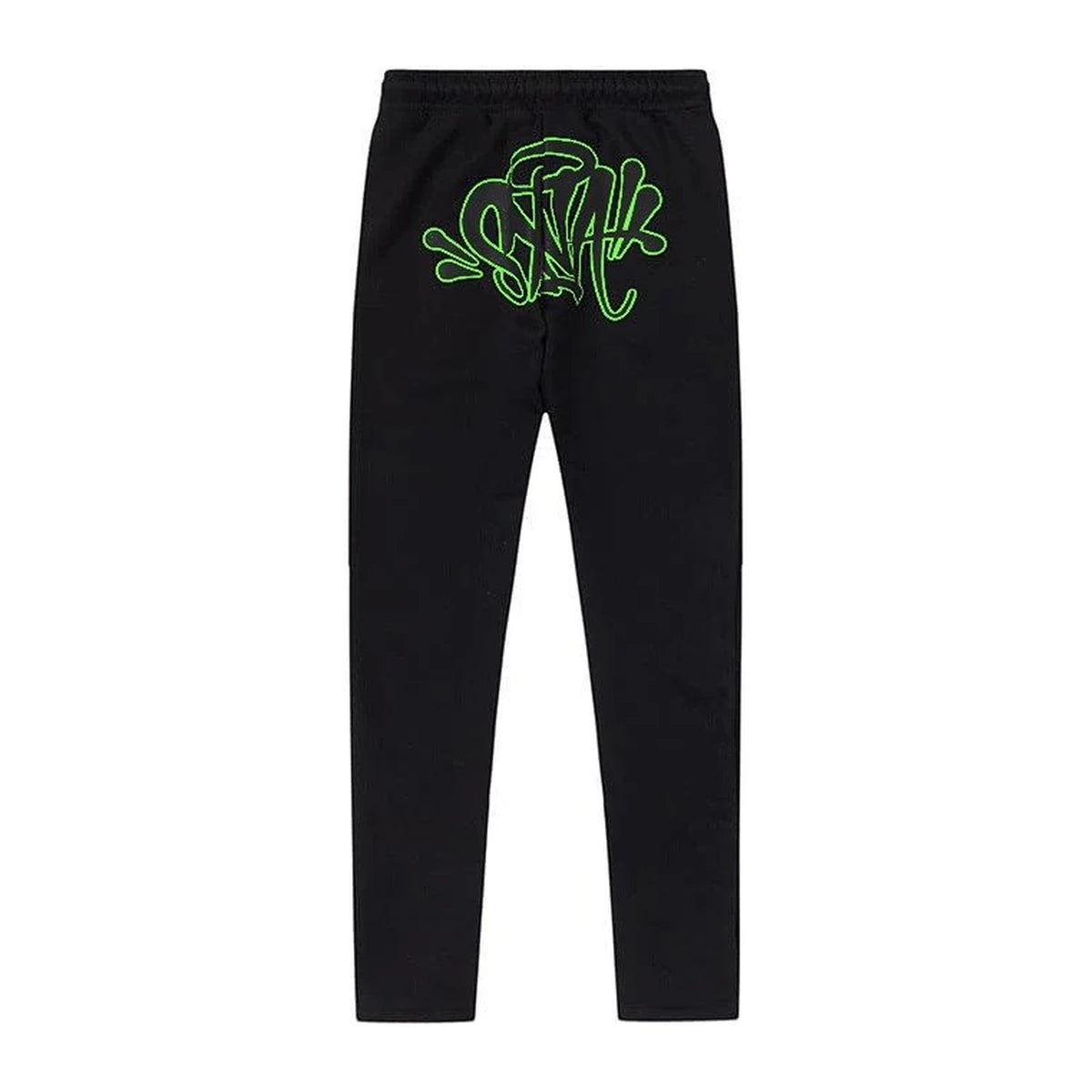 Spodnie dresowe Syna World Flare Jogger Black/Neon Green