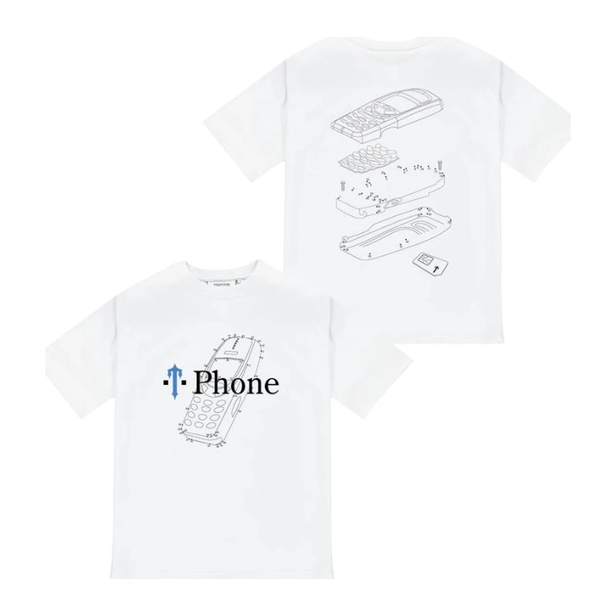 Koszulka Trapstar T Phone Tee - White
