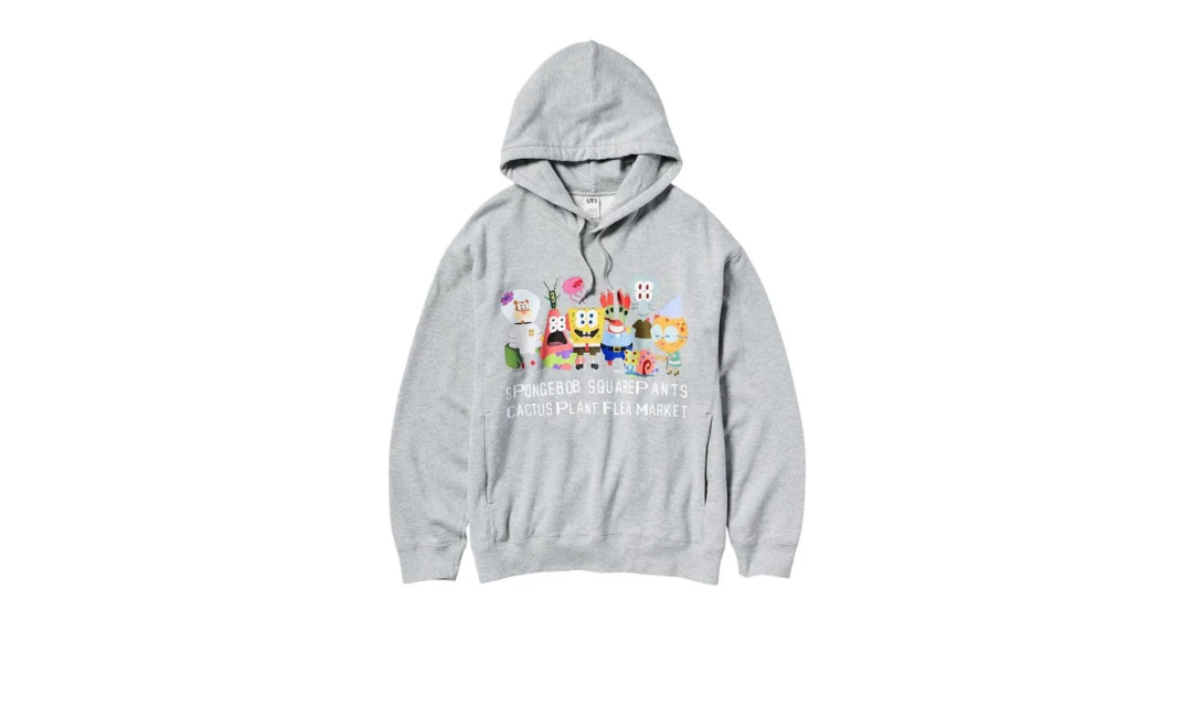 uniqlo-x-cpfm-spongebob-squarepants-hoodie-gray